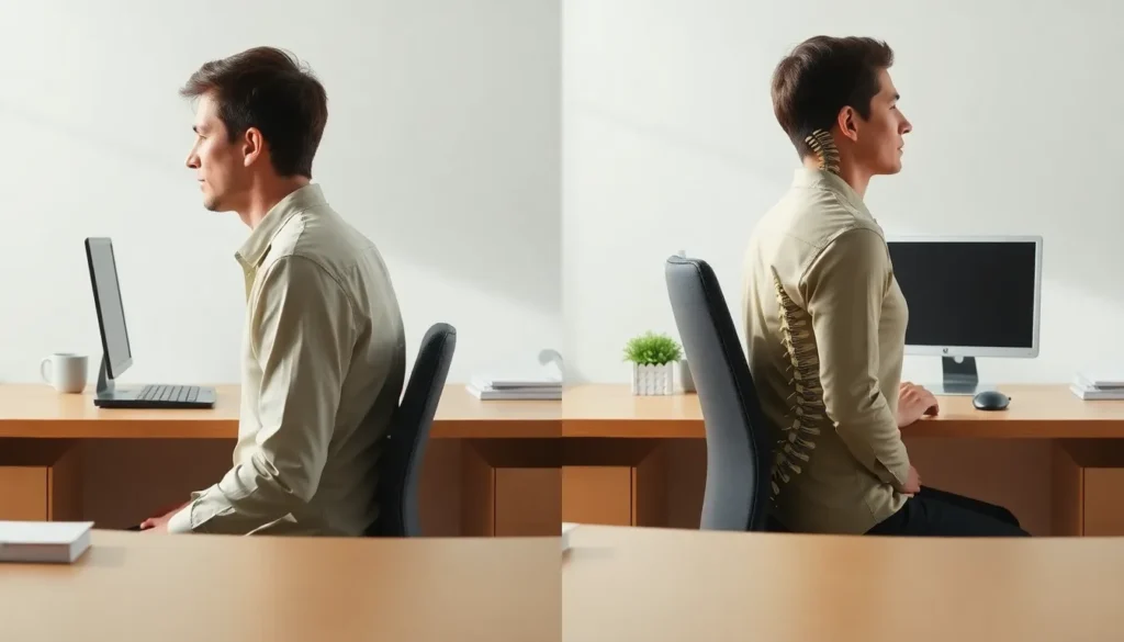 거북목